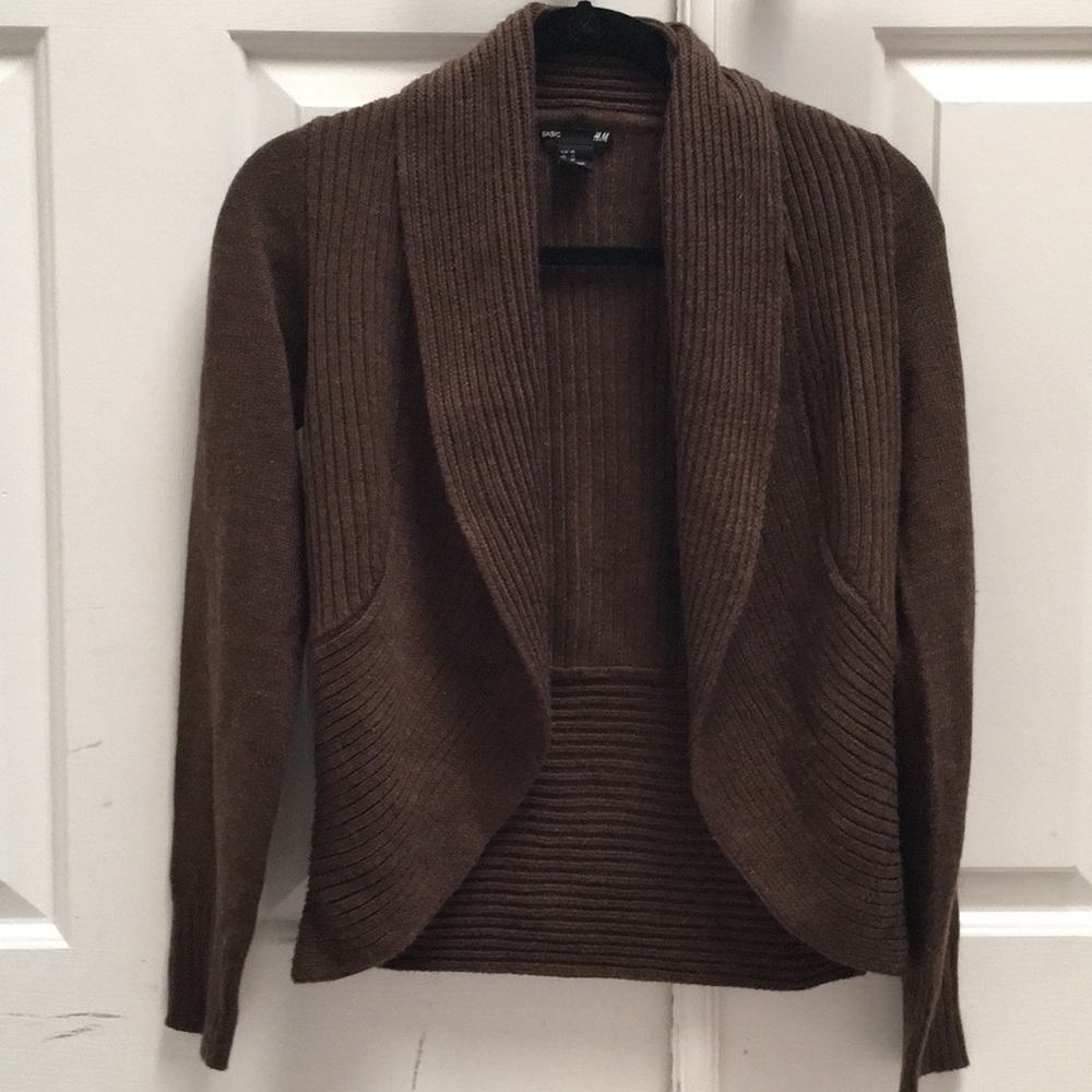 H&M Brown Cardigan